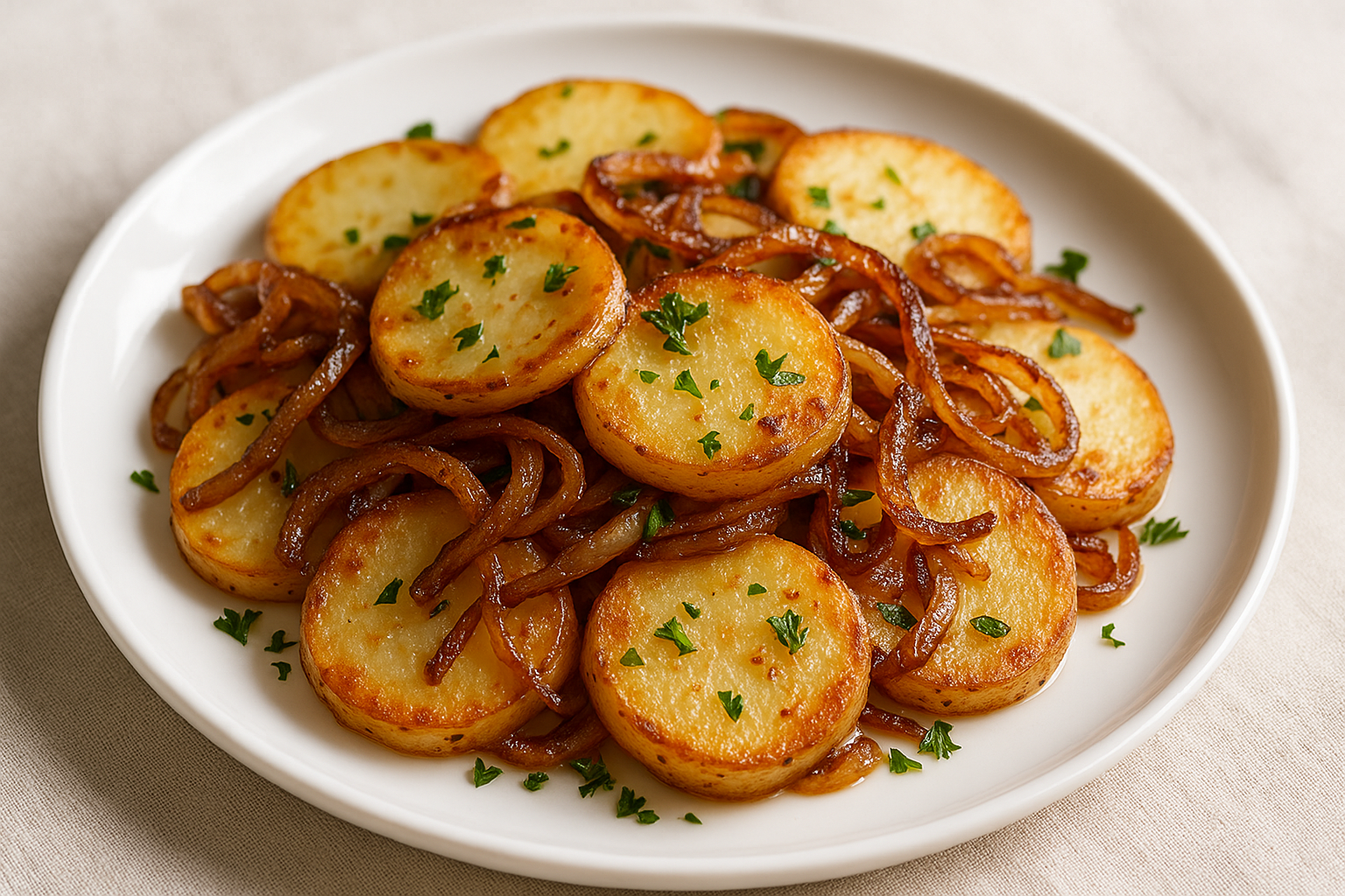 Pommes de terre à la lyonnaise
