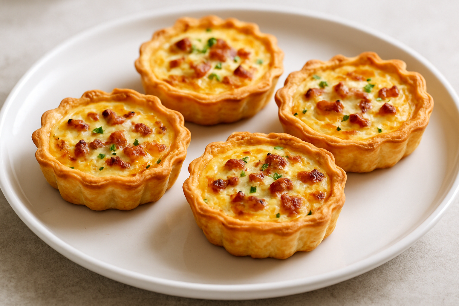 Mini Quiches Lorraines