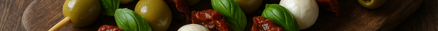 Brochettes d'antipasti (style italien)