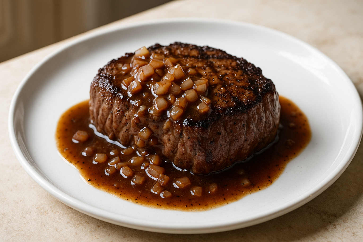 Steak à l’Échalote