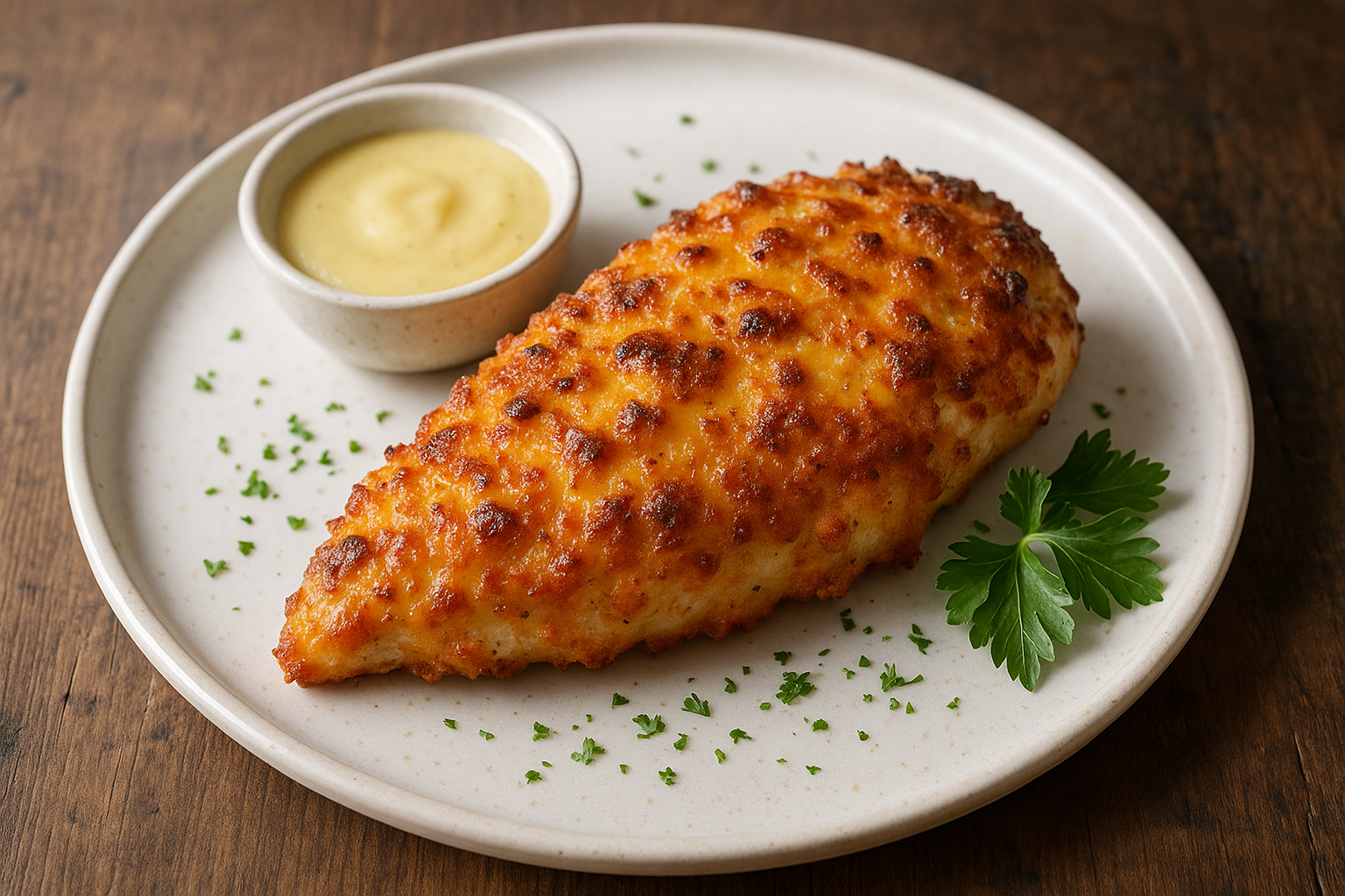Poulet croustillant au cheddar (4 personnes)