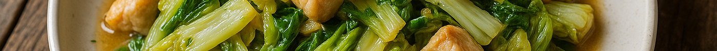 Sauté de poulet et chou chinois (pour 4 personnes)