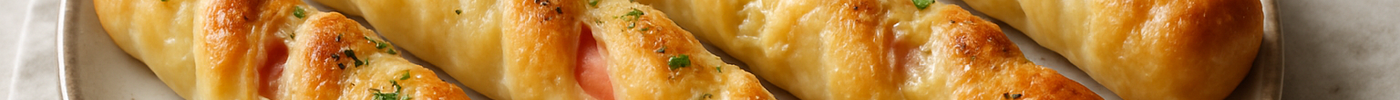 Gressins au jambon et au fromage