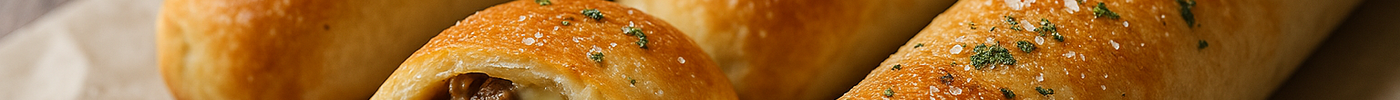 Gressins farcis au fromage et Philly Cheesesteak