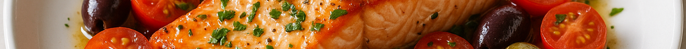 Saumon à la méditerranéenne