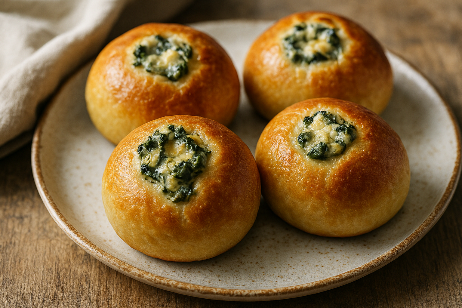 Bombes trempette épinards-artichauts