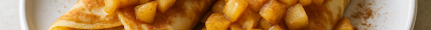 Crêpes aux Pommes et à la Cannelle