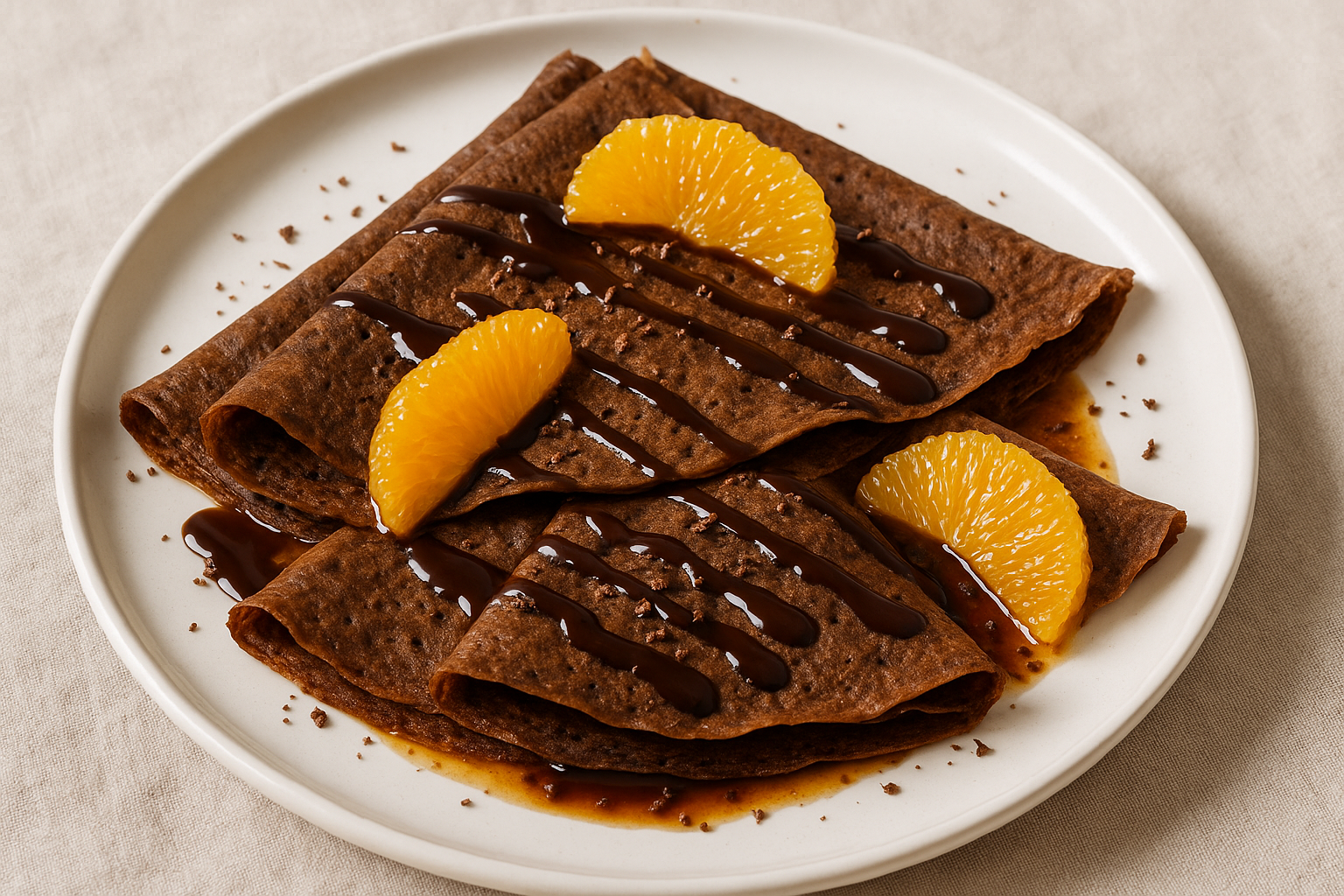 Crêpes Chocolat & Orange