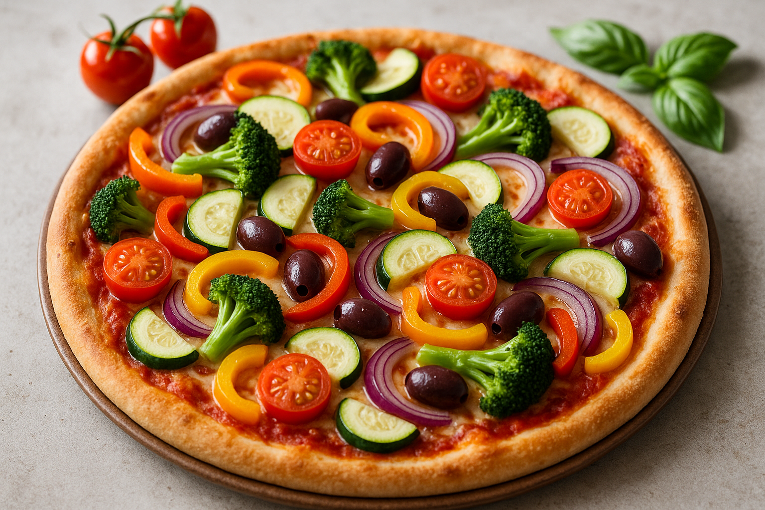 Pizza végétarienne