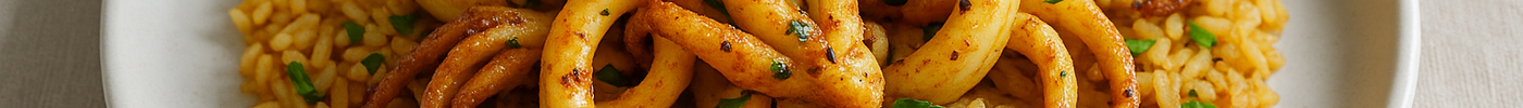 Calamars au Riz et aux Épices
