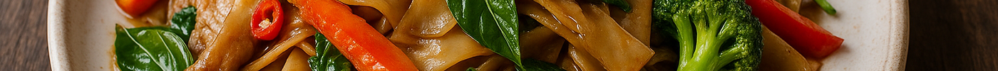 Nouilles Thaïlandaises Ivres (Pad Kee Mao)