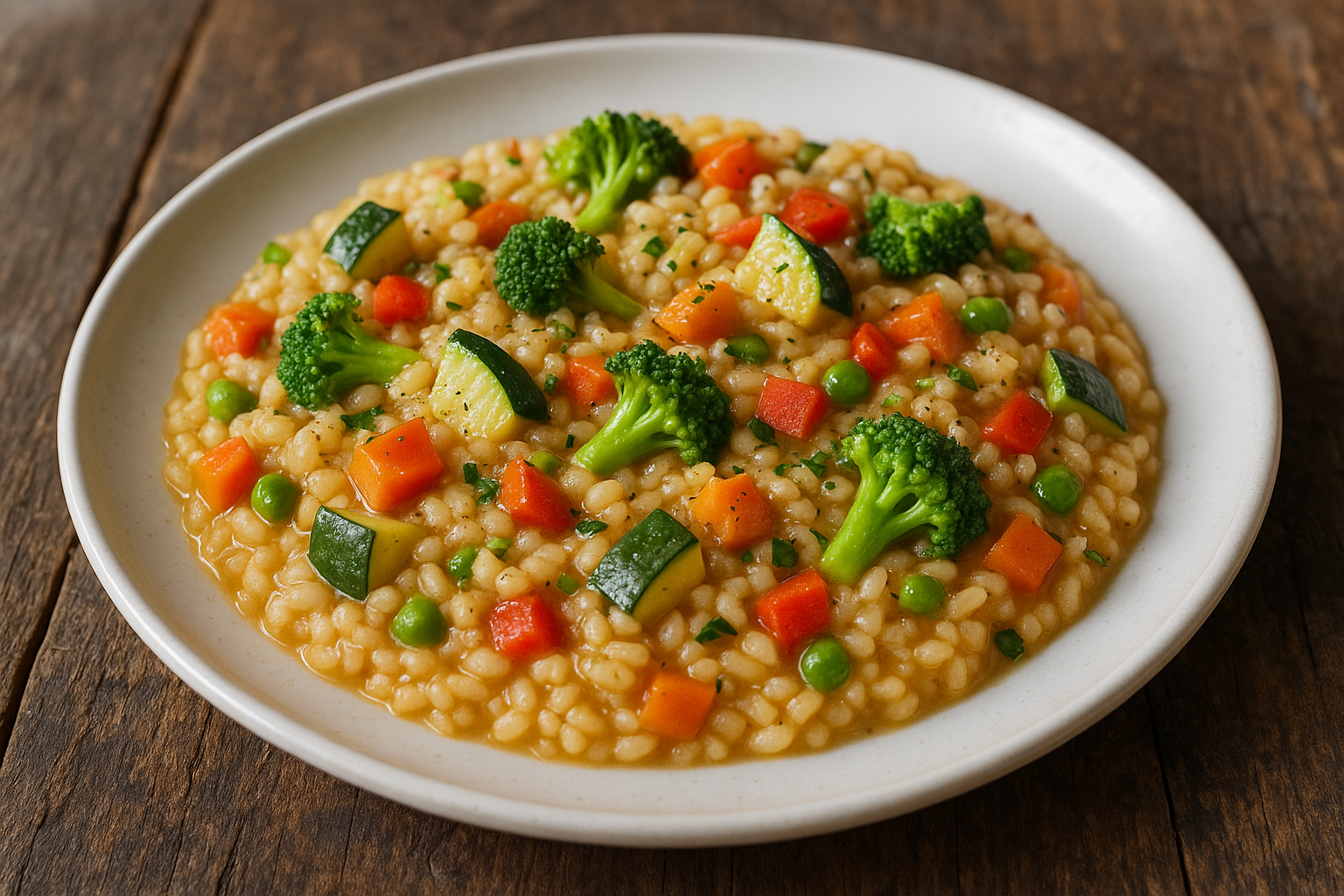 Risotto aux légumes