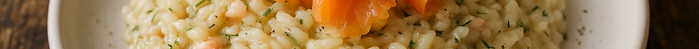 Risotto au saumon fumé et à l’aneth