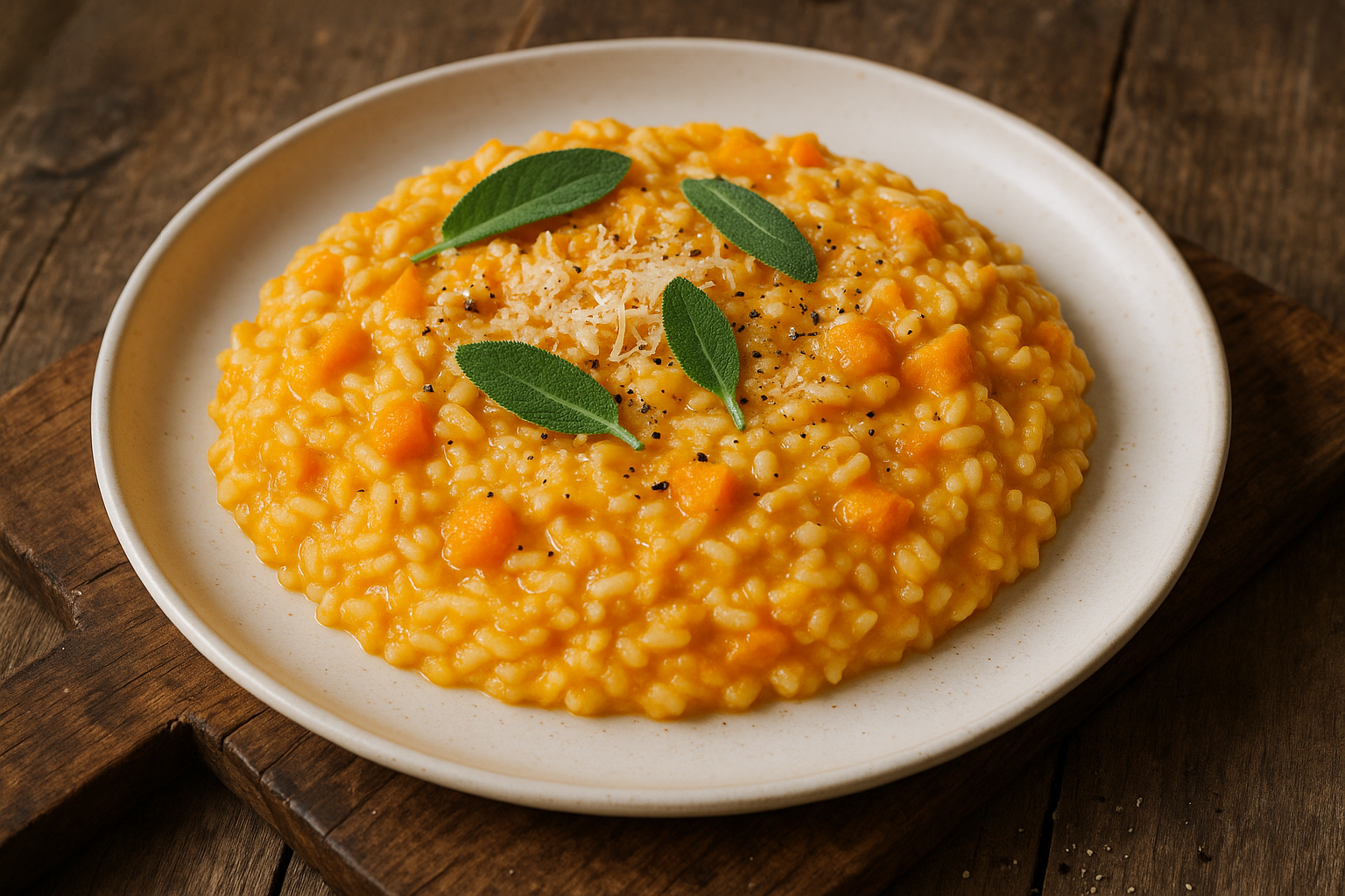 Risotto à la courge butternut