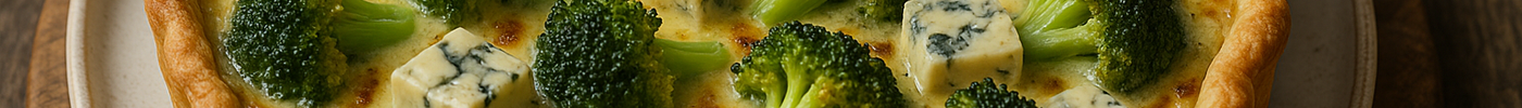 Tarte Brocoli-Roquefort