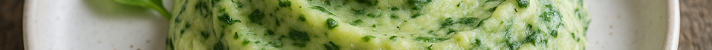 Purée de Pommes de Terre aux Épinards