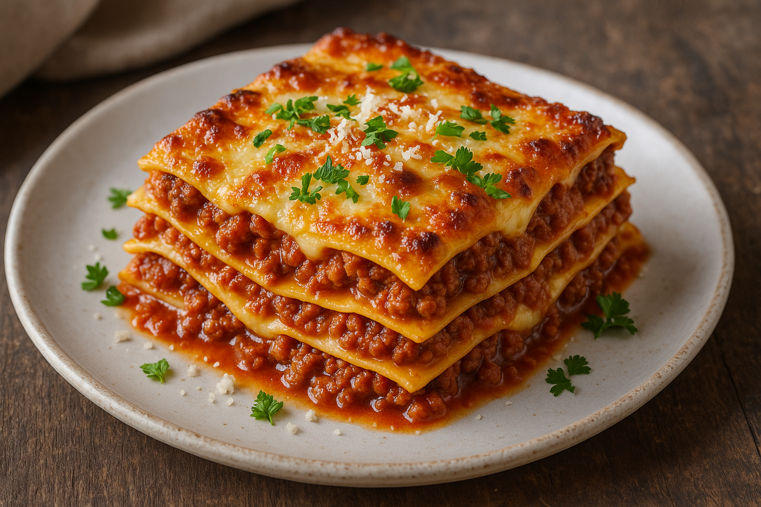 Lasagnes Bolognaise