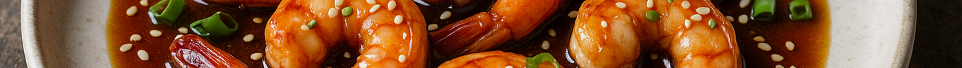 Crevettes marinées à la sauce teriyaki