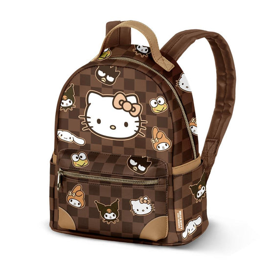 HELLO KITTY & Friends - Damier - Mini Sac à Dos Heady '25x21x11cm'
