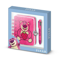 TOY STORY - Lotso - Gift Box - Journal Intime Fourrure + Stylo