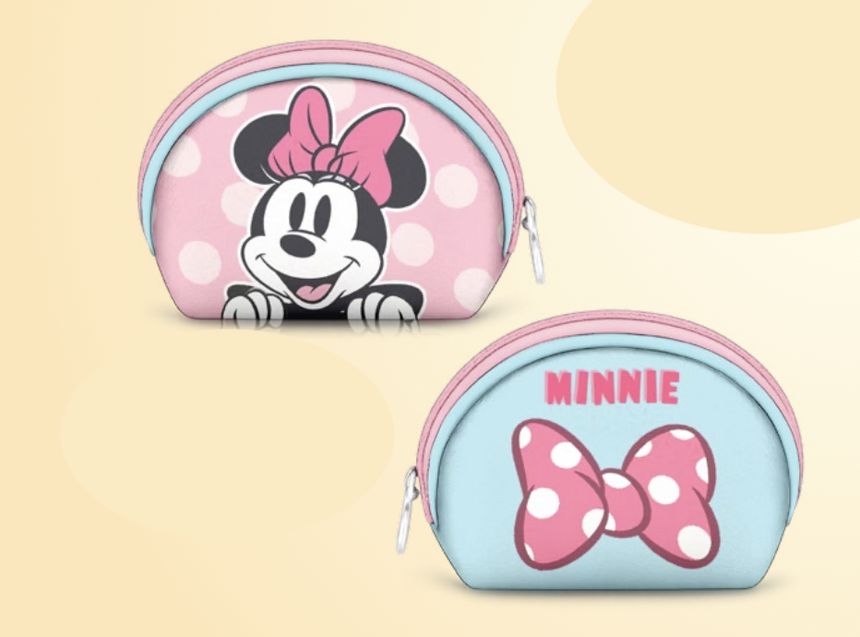 MINNIE - Noeud - Porte-Monnaie Oval '12x9x4,5cm'