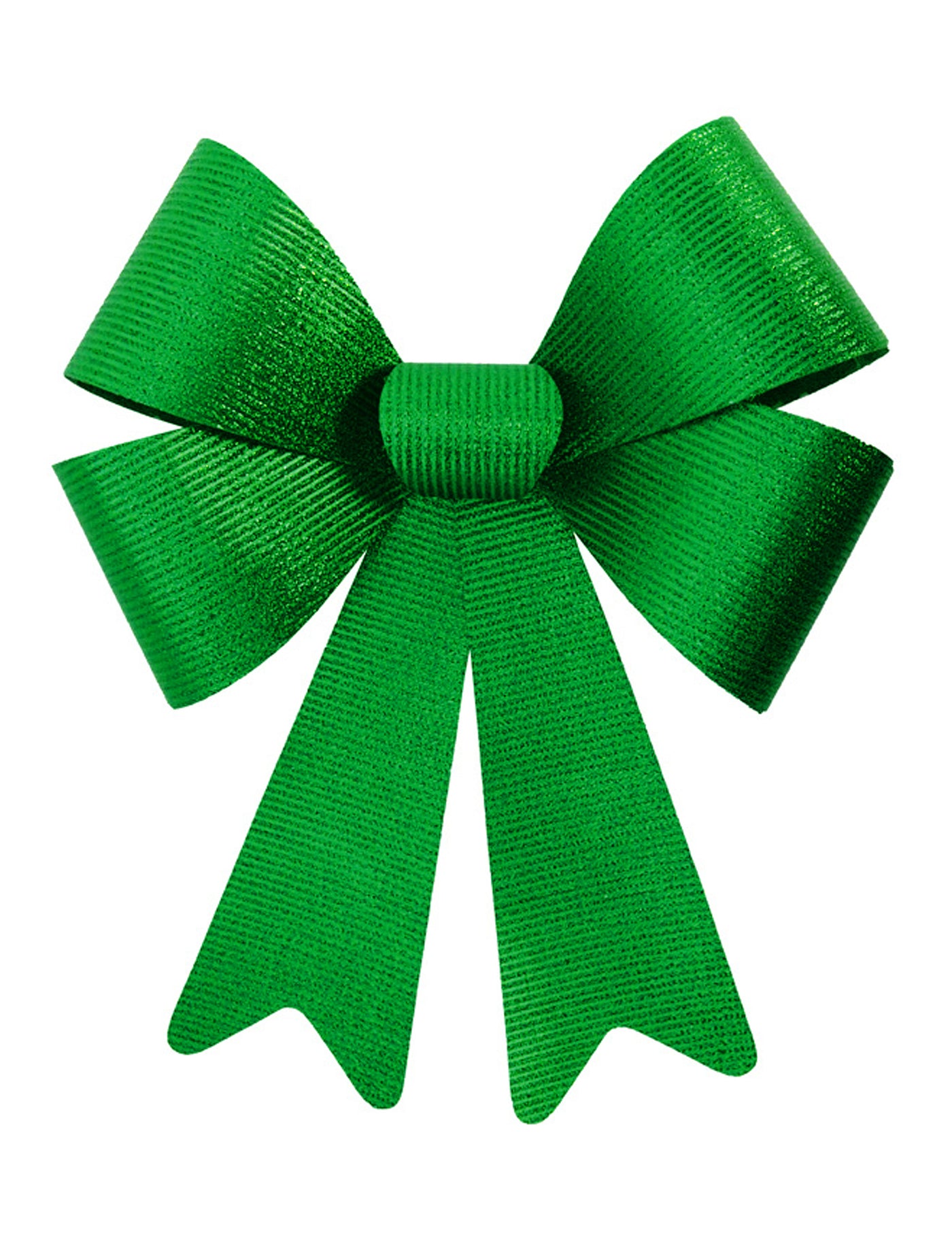 N?ud vert brillant 36 x 51 cm