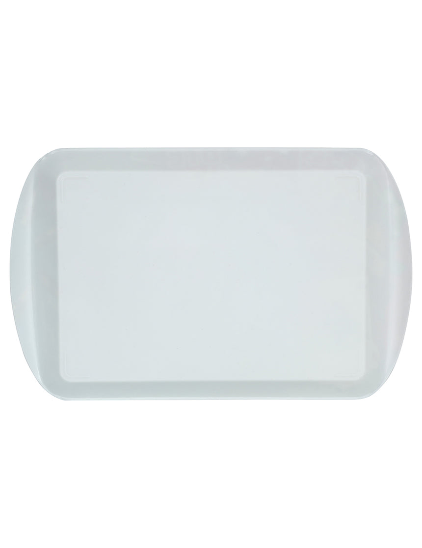 Plateau en plastique Happy new year noir et or 39 x 24 cm