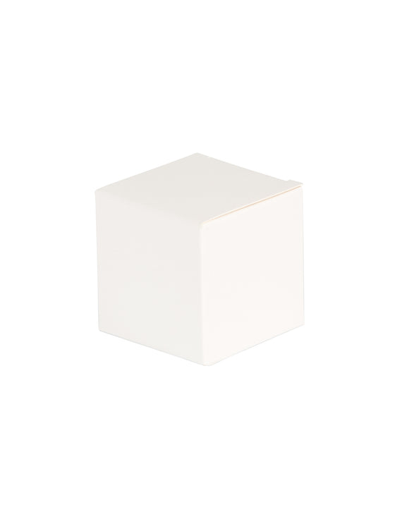 10 boîtes en carton blanches carrées 5 x 5 cm pour dragées et mariage