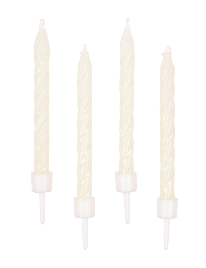 10 Bougies phosphorescentes 6 cm