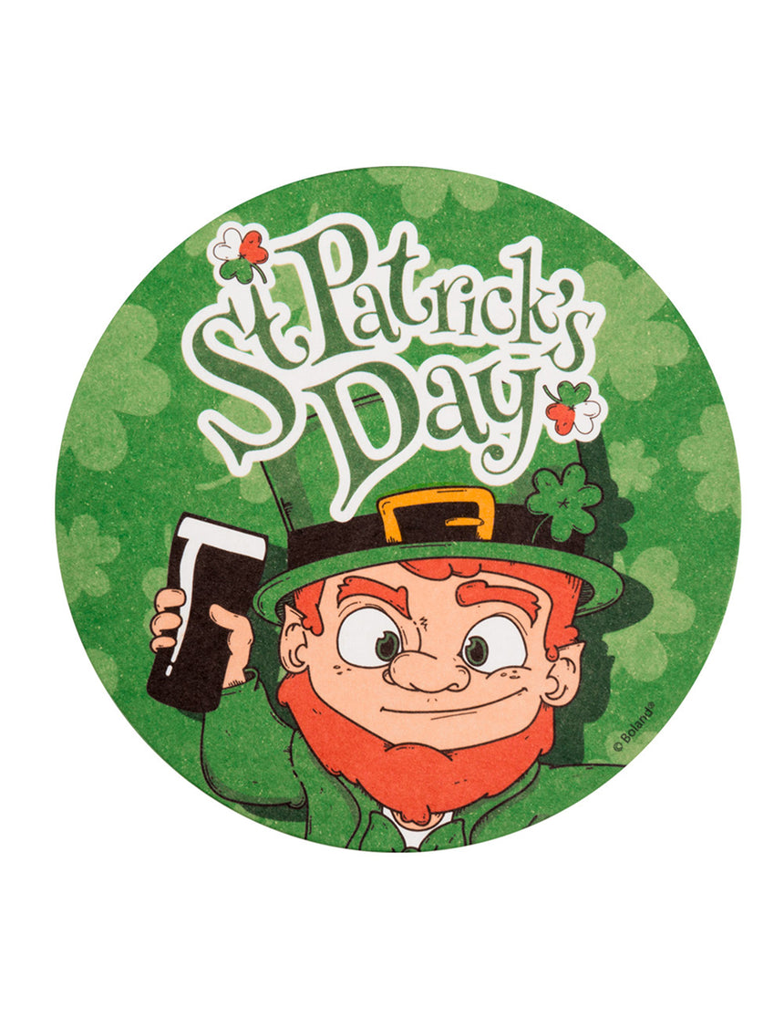 10 Dessous de verre 10 cm Saint Patrick