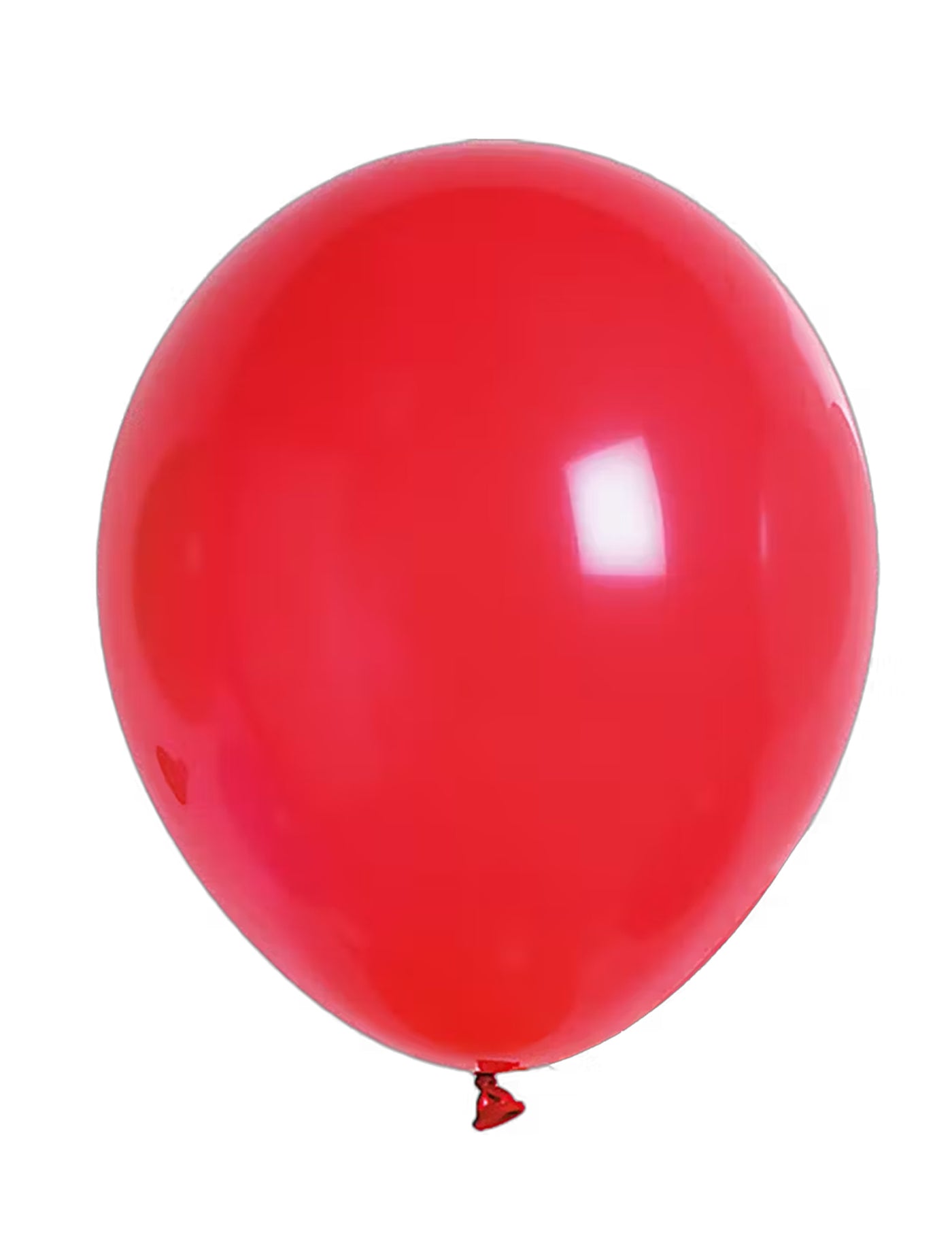 100 Ballons rouges métallisés 29 cm
