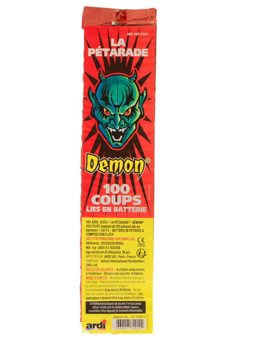 100 Pétards Démon® La Pétarade®
