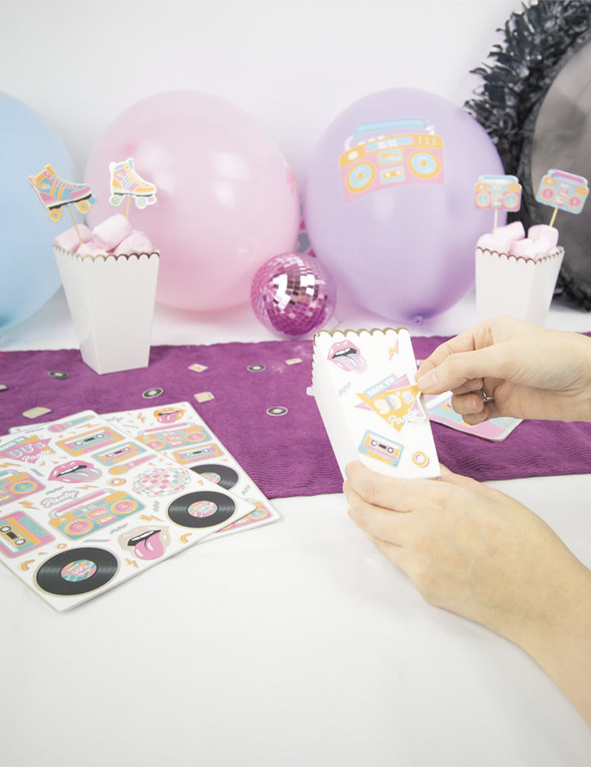 100 Stickers années 90