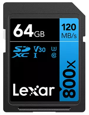 Lexar SDXC PRO BLUE 64 G V 30