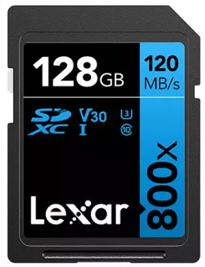 Lexar SDXC PRO BLUE 128 G V 30