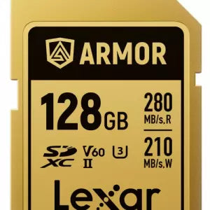 Lexar SDXC PRO GOLD ARMOR 128 V 60
