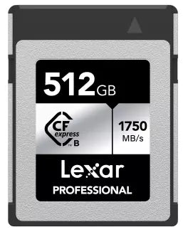 Lexar CFEXPRESS PRO B SILVER 512 GB