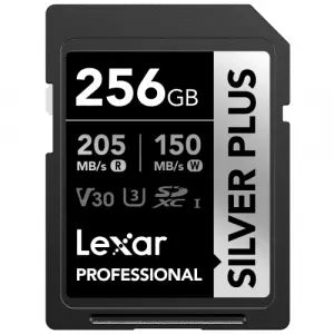 Lexar SDXC SILVER PLUS 256 G V 30