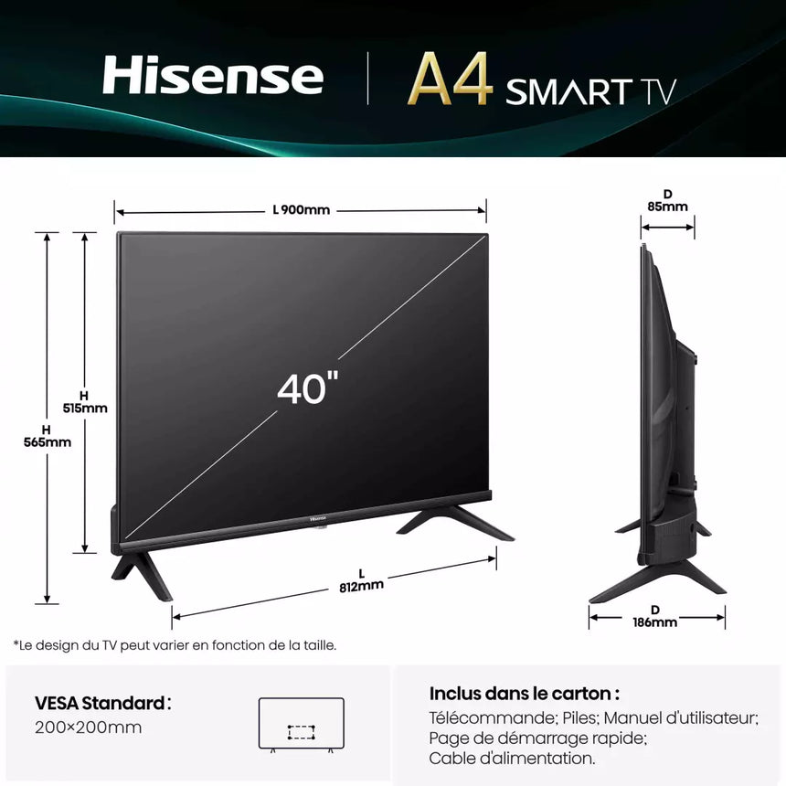 HISENSE 40A4Q