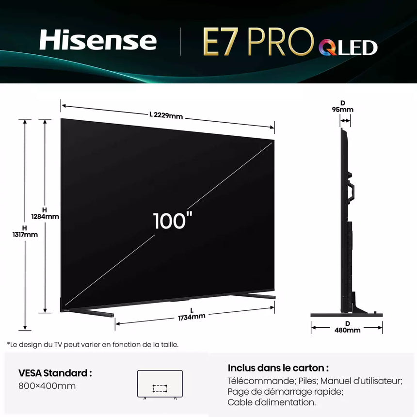 HISENSE 100E7QPRO