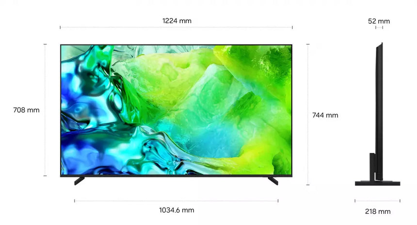 SAMSUNG Téléviseur TQ55QN80H