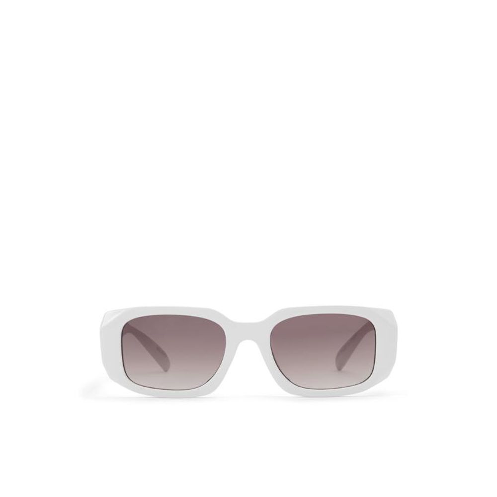 White Polycarbonate Sunglasses