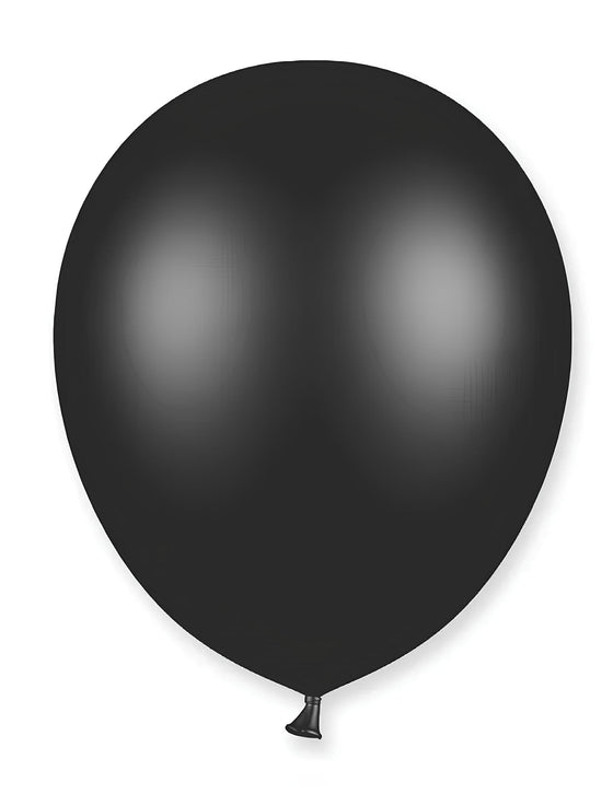 12 Ballons noirs 28 cm