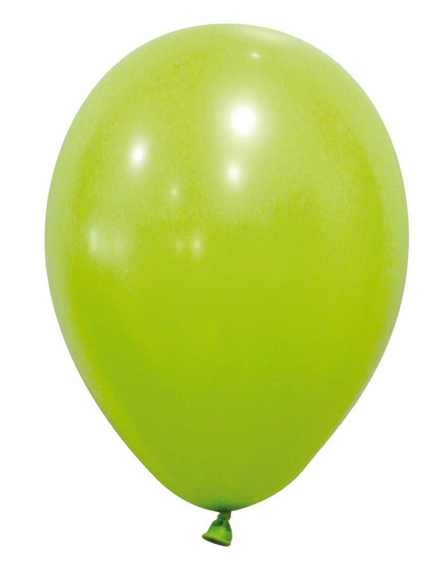 12 Ballons vert clair 28 cm