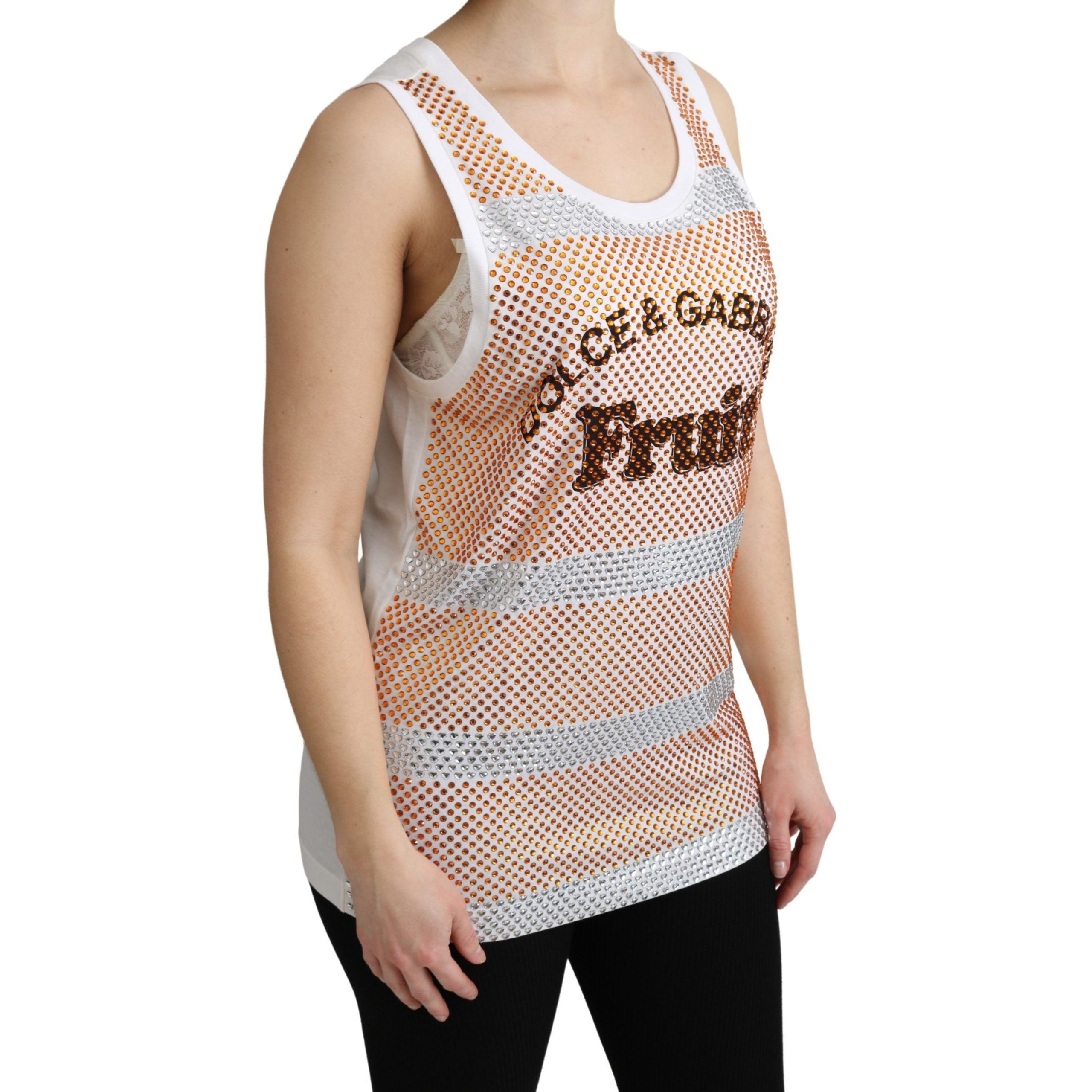 Top Dolce & Gabbana Blanc Cristaux | Nimestore