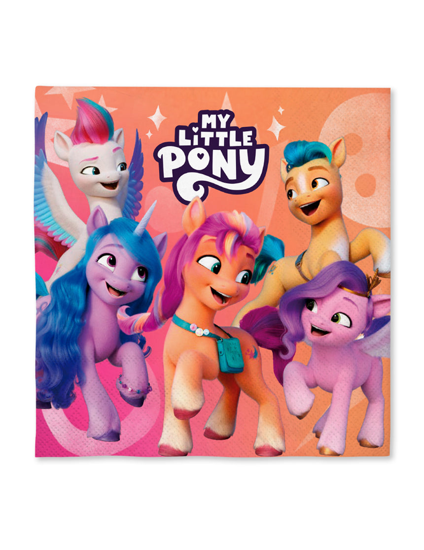 16 serviettes My Little Pony 33 x 33cm