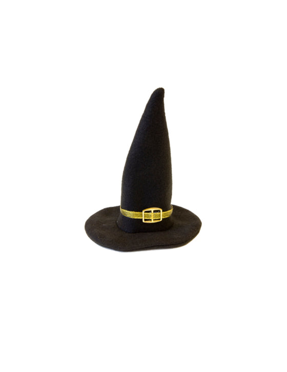 Décoration chapeau de sorcière Halloween 19,5 x 12 cm