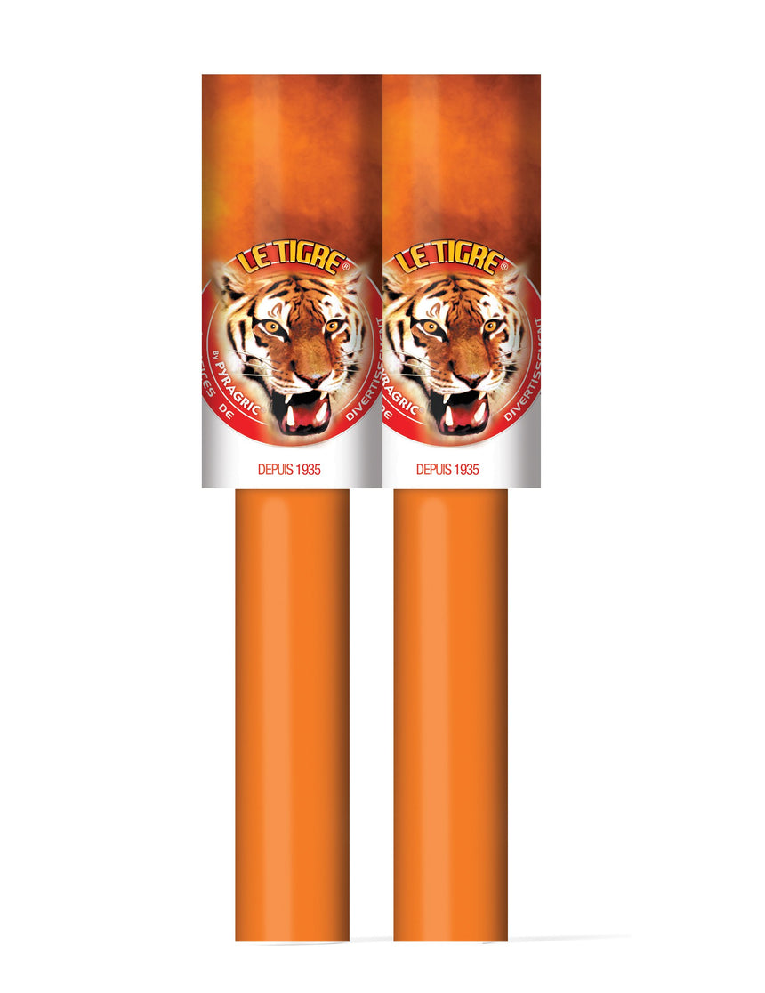 2 Fumigènes à main oranges 45 secondes