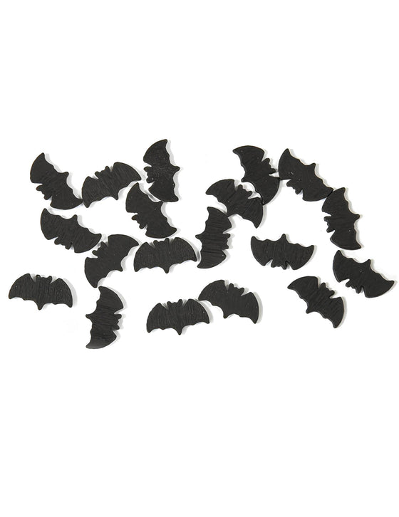 20 Confettis de table chauve souris Halloween