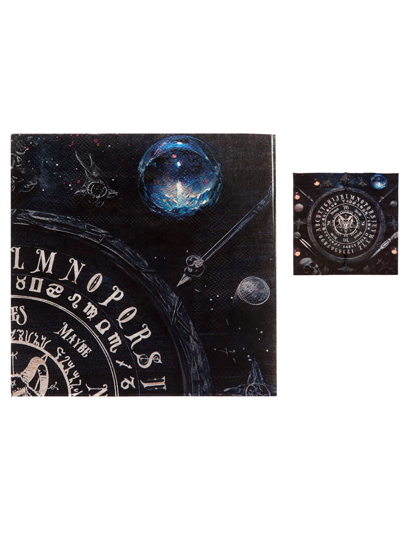20 Serviettes en papier ouija 33 x 33 cm